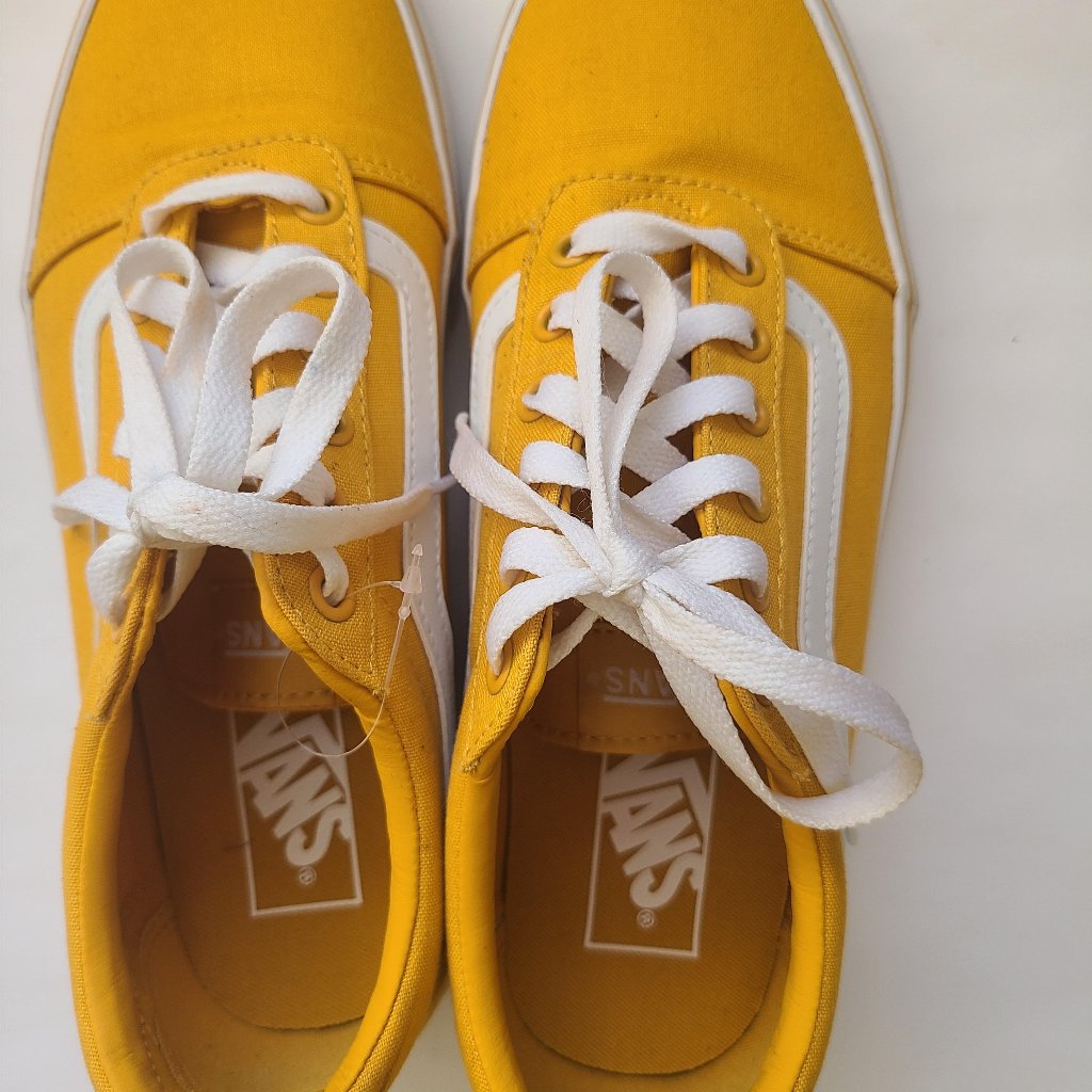 Women's Gold/Yellow Vans